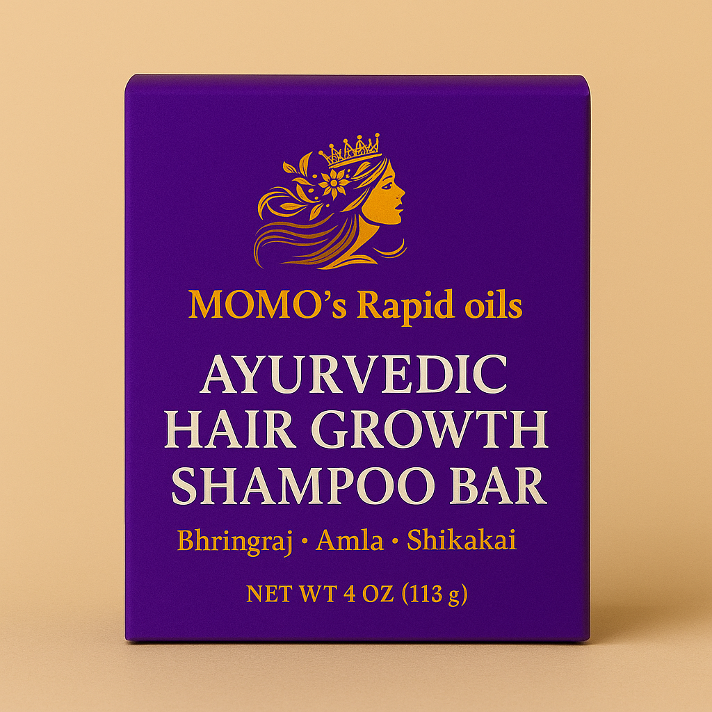 Ayurvedic Growth Shampoo Bar – Nourish & Strengthen Naturally - 100 grams